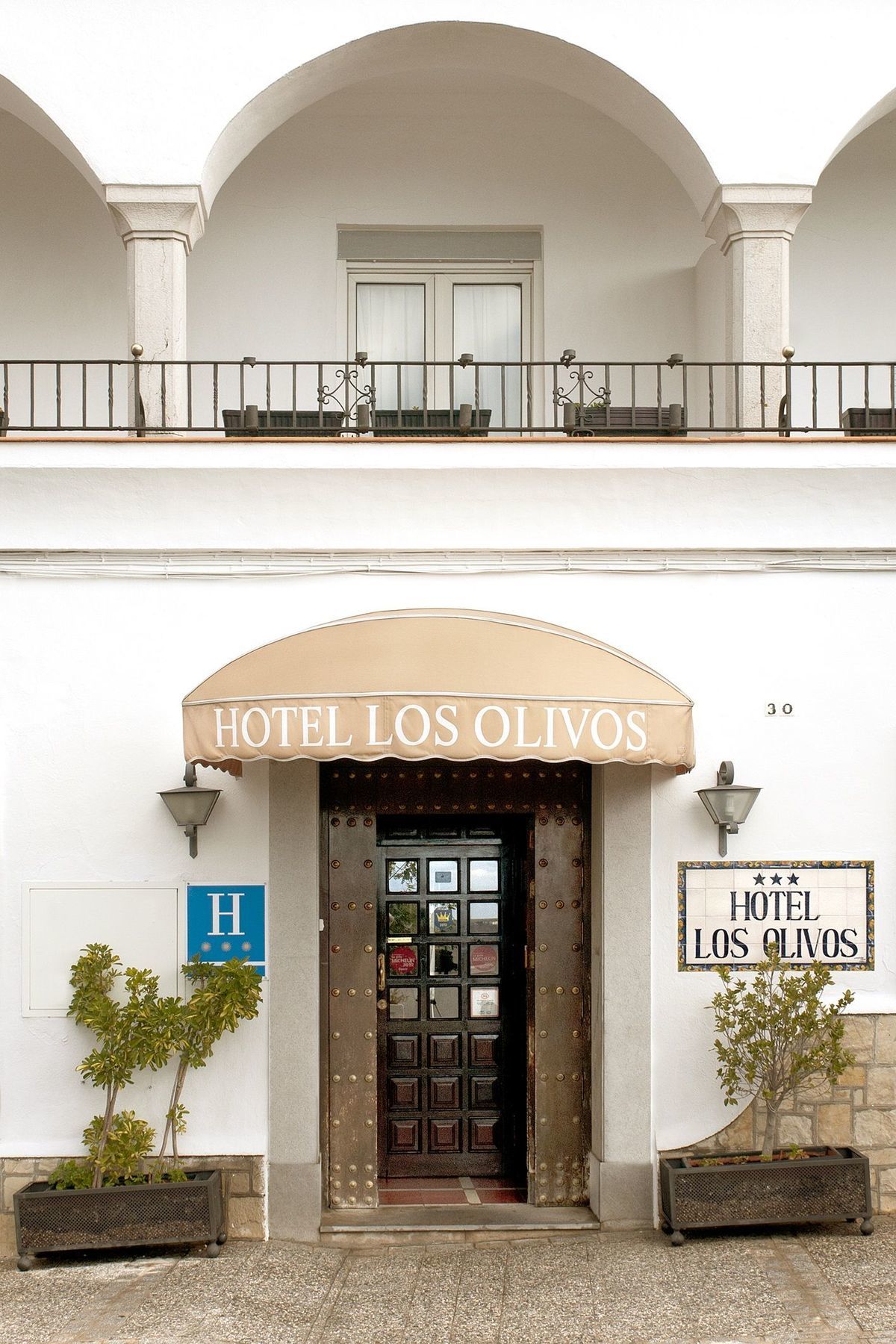 Hotel Los Olivos Arcos de la Frontera Buitenkant foto